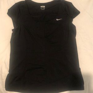 Small Nike women’s athletic top black